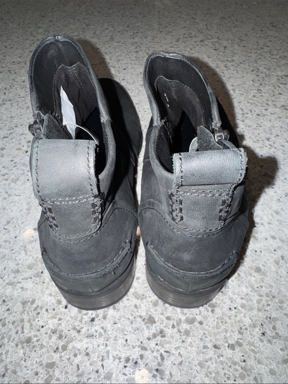 UGG Black Suede Aureo II Ankle Boots WATERPROOF - Picture 4 of 5